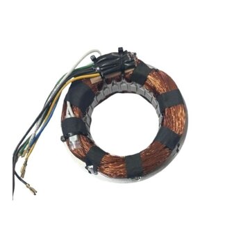 estator bobinado motor ventilador osc. loren sid 50/60cm biv200/220w08,5uf 4p 12/24cm al 12mm t.m2/m3 - turbo tufao coluna mesa ou parede - cap.08,5uf