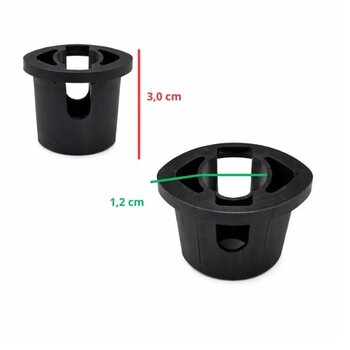 BUCHA INFERIOR DA HASTE ENCAIXA NO EIXO DO MOTOR P/VENTILADOR DE TETO SPIRIT - VENTILADOR LATINA