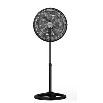 ventilador de coluna 050cm ventisol 110v150w turbo cv3v 10pas san preto hel-cza - grades plasticas