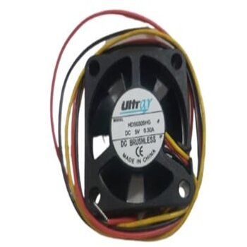 EXAUSTOR DE 03CM MICROVENTILADOR 5VOLTS - 30X30X10MM COOLER ULTRAR 3FIOS HDS0305HGF DC 5V 0,30A - MANCAL C/BUCHA - DC BRUSHLESS