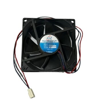 EXAUSTOR DE 08CM MICROVENTILADOR 12VOLTS 3FIOS - COOLER AKASA 80X80X25 DC12V AKASA 8025B-12 COOLER