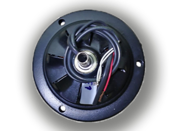 Motor para Ventilador de Teto Arge Arge Economic 3Pás Preto 127V06,5uF - Modelo Economic para usar c/Luminária