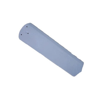 Pá Hélice para Ventilador de Teto Loren Sid Lumi M3 - Plástica Reta cor Cinza - *Venda p/Unidade