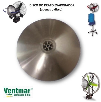 Disco do Prato Evaporador Climatizador Climattize EASY Climatizador FIX GIRO Climatizador FIX Plus Ind - Encaixe Eixo 13,0mm - Diametro Externo 30,30c