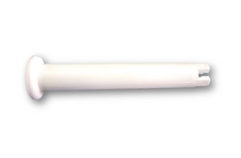 Pino Puxador do Oscilante Ventilador TRON Atual cor Branca - Comprimento Total 09,0cm - Manípulo do Oscilante