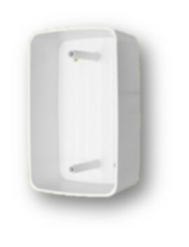 Caixa Plástica de Sobrepor Branca para Instalar Chave de Ventilador Chave de Exaustor - Interruptor/Tomadas em Geral - Padrão para Espelho 4x2